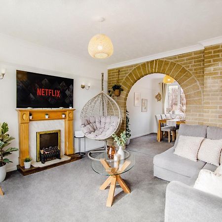 Serene Boho Retreat: White Oak Charm House 7Ppl Sheffield Exteriör bild