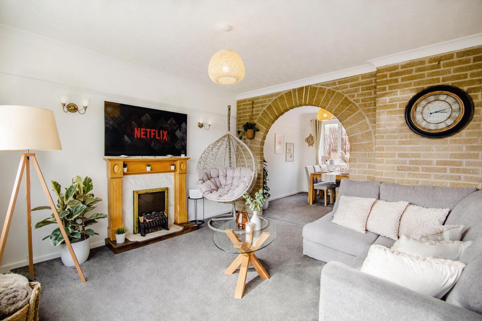 Serene Boho Retreat: White Oak Charm House 7Ppl Sheffield Exteriör bild