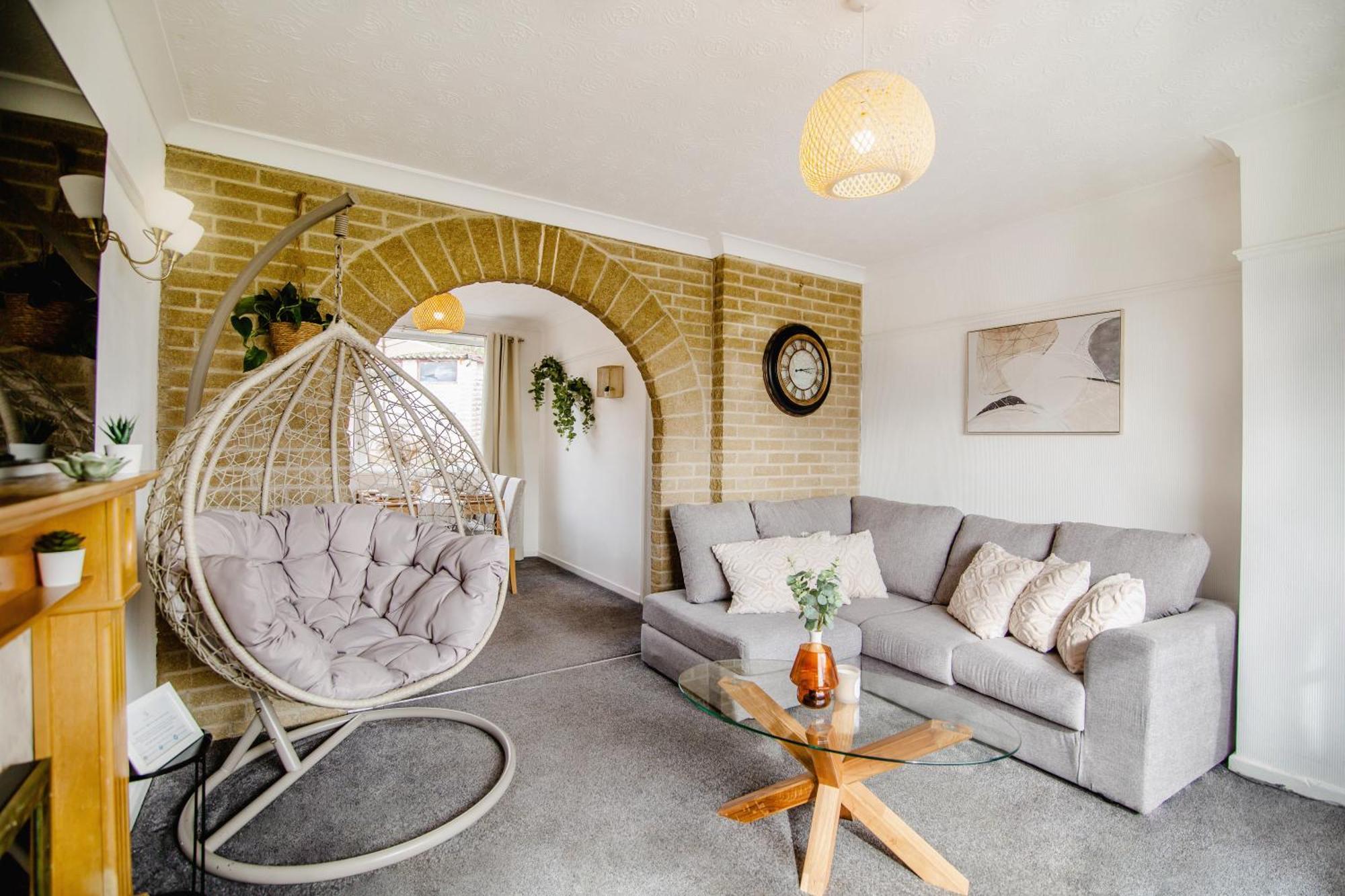 Serene Boho Retreat: White Oak Charm House 7Ppl Sheffield Exteriör bild