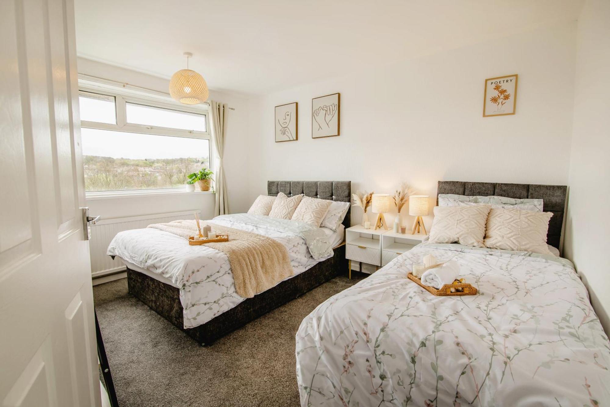Serene Boho Retreat: White Oak Charm House 7Ppl Sheffield Exteriör bild