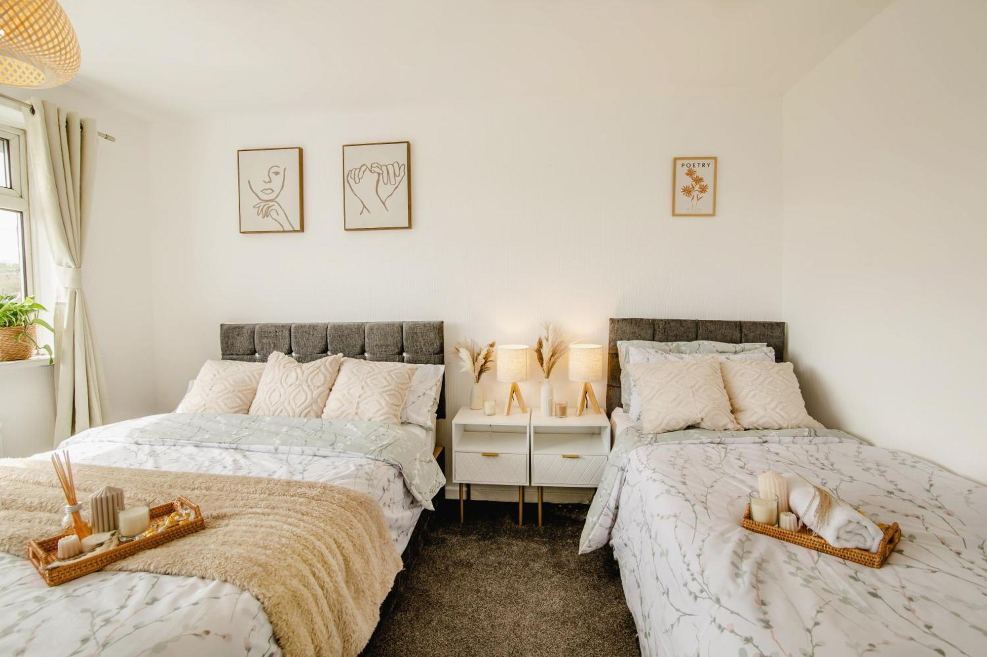 Serene Boho Retreat: White Oak Charm House 7Ppl Sheffield Exteriör bild
