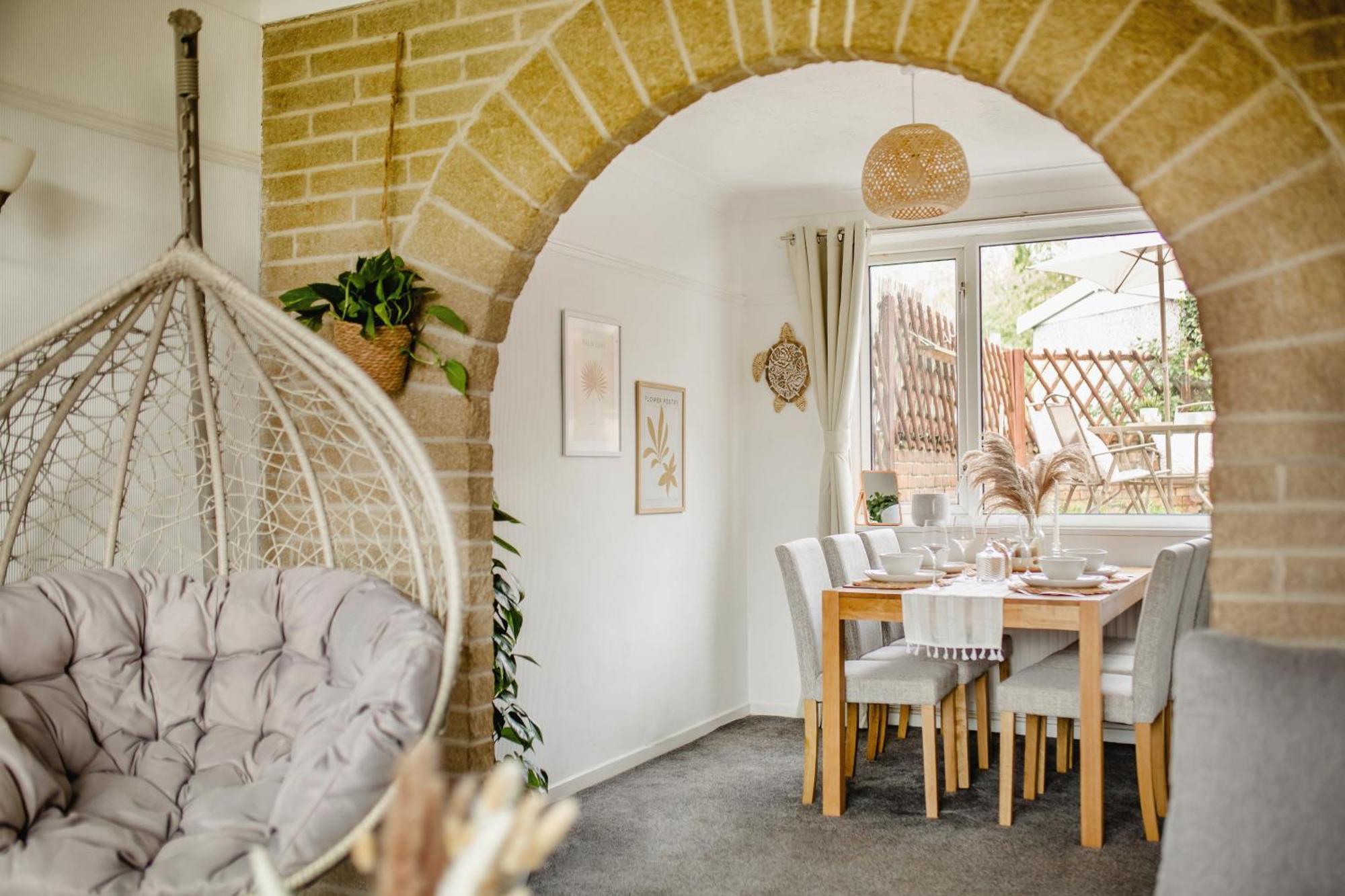 Serene Boho Retreat: White Oak Charm House 7Ppl Sheffield Exteriör bild