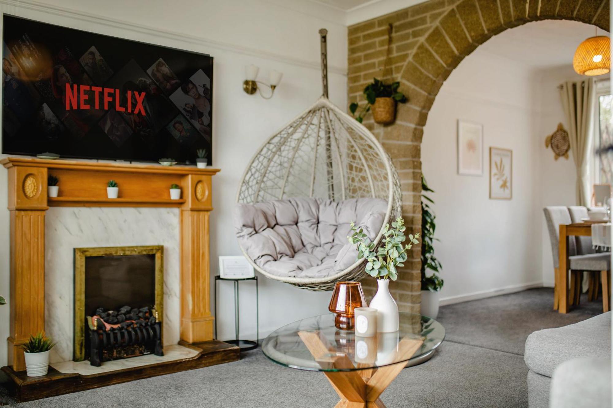 Serene Boho Retreat: White Oak Charm House 7Ppl Sheffield Exteriör bild