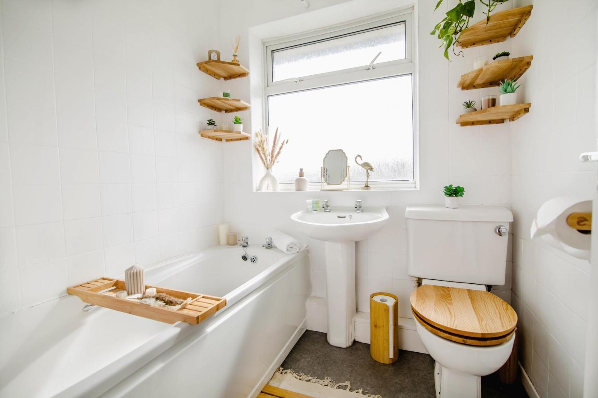 Serene Boho Retreat: White Oak Charm House 7Ppl Sheffield Exteriör bild